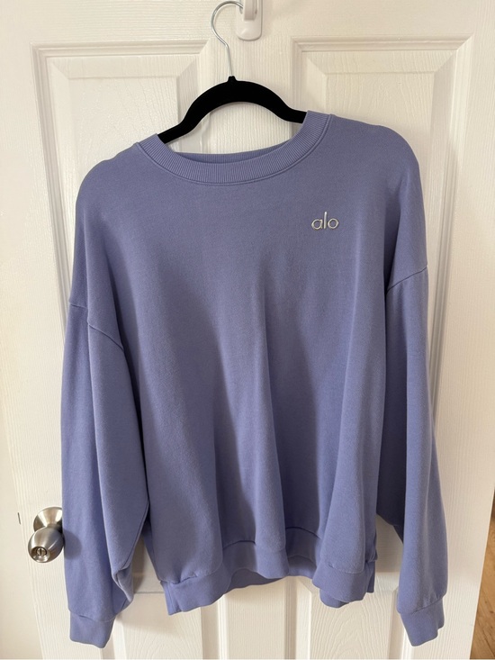 ALO Yoga Sweaters - ALO Yoga Lavender Crew Sweatshirt